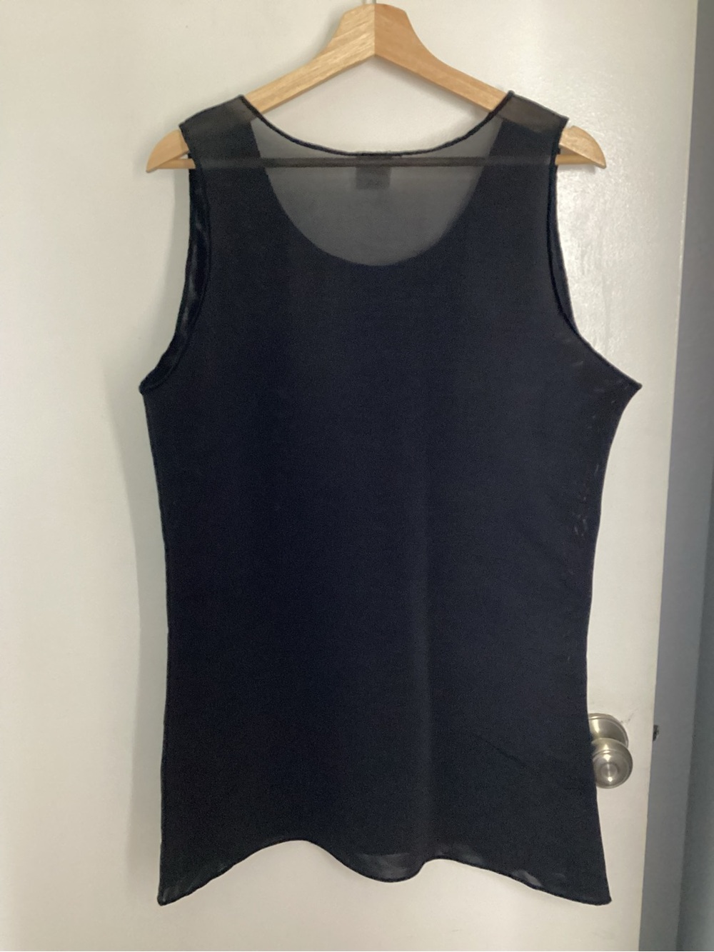 NWOT Black Scoop Neck Compression/Chest Binder Tank Top 2XL - Picture 6 of 9